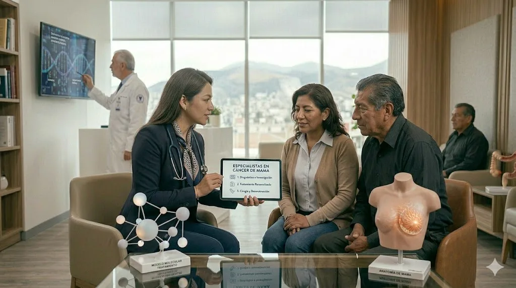 ¿Qué especialista trata el cáncer de mama?