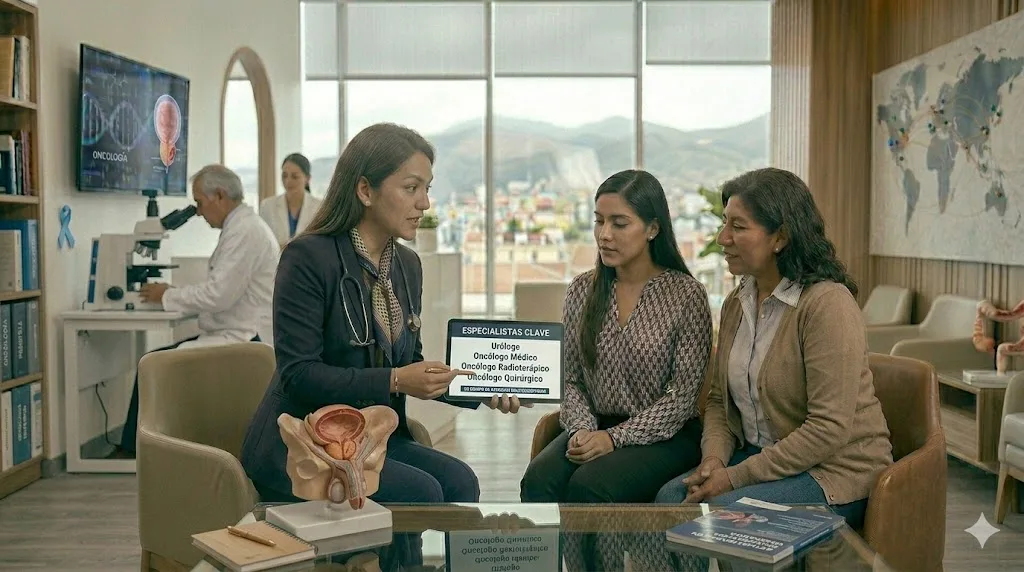 ¿Qué especialista trata el cáncer de próstata?