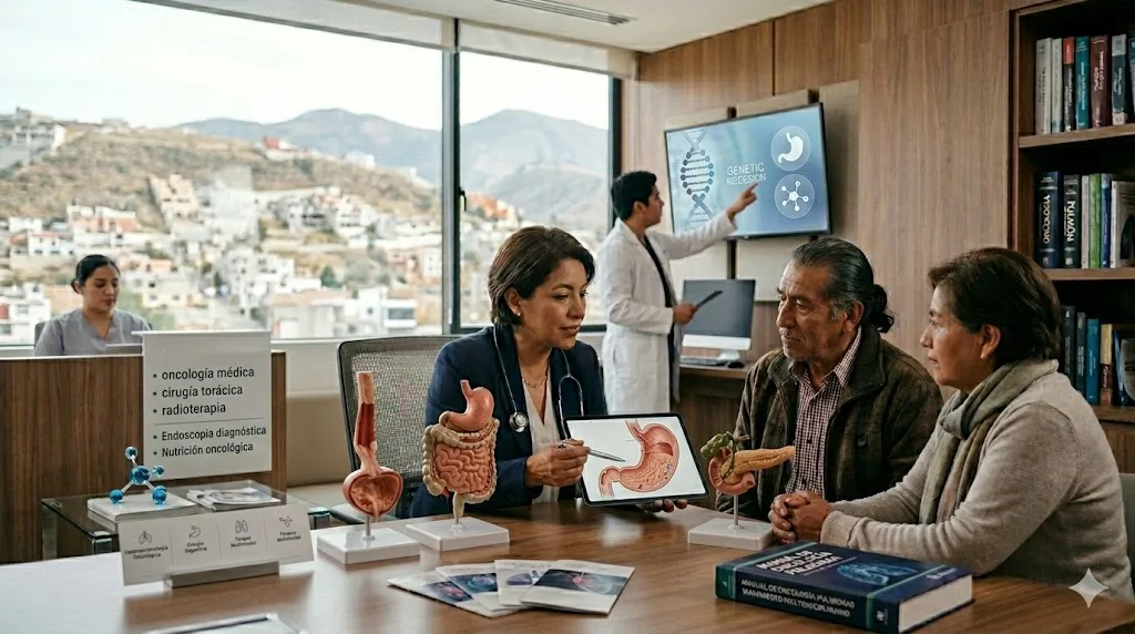 ¿Qué especialista trata el cáncer gástrico?